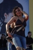 Haifa Wahbi picture during a concert outdoor dancing onstage