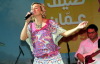 Salma Ghazali picture on stage at  Amman Summer Festival concert in Amman Jordan in August 2009 7