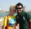 Salma Ghazali personal photos with Kuwaiti singer Bashar Shatti