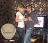 Salma Ghazali picture singing with her husband Bashar Ghazawi at a TV interview