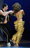 Karina Smirnoff and Maksim Chmerkovskiy perform onstage at the 61st Primetime Emmy Awards