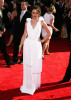 Leighton Meester arrives at the 61st Primetime Emmy Awards held at the Nokia Theatre on September 20th 2009 in Los Angeles