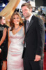 Mariska Hargitay and Peter Hermann arrive at the 61st Primetime Emmy Awards held at the Nokia Theatre on September 20th 2009 in Los Angeles