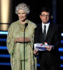 Michael J Fox and Ellen Burstyn present the Outstanding DirectingWriting for a Drama Series awards onstage at the 61st Primetime Emmy Awards