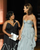 Kate Walsh and Chandra Wilson present the Outstanding Lead Actress In A Miniseries Or A Movie award onstage during the 61st Emmy Awards