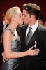 Adrienne Frantz and Scott Bailey arrive at the 61st Primetime Emmy Awards held at the Nokia Theatre on September 20th 2009 in Los Angeles