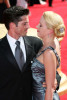 Adrienne Frantz and Scott Bailey arrive at the 61st Primetime Emmy Awards held at the Nokia Theatre on September 20th 2009 in Los Angeles