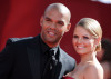 Jennifer Morrison and Amaury Nolasco arrive at the 61st Primetime Emmy Awards held at the Nokia Theatre on September 20th 2009 in Los Angeles