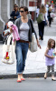 Katie Holmes and her daughter Suri Cruise were spotted out for shopping at the DeLucas Market in Boston on September 29th 2009