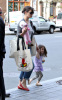 Katie Holmes and her daughter Suri Cruise were spotted out for shopping at the DeLucas Market in Boston on September 29th 2009