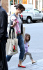 Katie Holmes and her daughter Suri Cruise were spotted out for shopping at the DeLucas Market in Boston on September 29th 2009