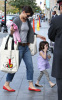 Katie Holmes and her daughter Suri Cruise were spotted out for shopping at the DeLucas Market in Boston on September 29th 2009