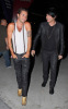 Adam Lambert arrives with his boyfriend Drake LaBry at Pink Concert on September 18th 2009 held at the Staples Centre in California