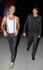 Adam Lambert arrives with his boyfriend Drake LaBry at Pink Concert on September 18th 2009 held at the Staples Centre in California