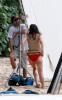 Katharine McPhee spotted filming the new movie You May Not Kiss The Bride at the beach of the Hawaiian Island of Oahu on March 16th 2009 2