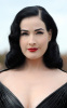 Dita Von Teese attending the Christian Dior Pret a Porter fashion show in Paris France on October 2nd 2009 6