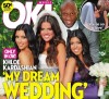 Khloe Kardashian and Lamar Odom photo during their wedding with the bridemaids Kim and Kourtney Kardashian