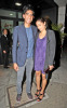 Frieda Pinto and Dev Patel spotted out to dinner at Mango Tree Thai Restaurant in London on October 2nd 2009 2