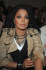 Janet Jackson attends the Jean Paul Gaultier Pret a Porter fashion show during Paris Womens wear Fashion Week Spring Summer 2010 on October 3rd 2009 in France 3