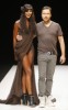 photo of Naomi Campbell modeling on the runway during Paris Fashion Week on October 3rd 2009 1