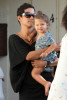 Halle Berry and her daughter Nahla spotted leaving her friends house in the San Fernando Valley Los Angeles on October 4th 2009 3