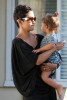 Halle Berry and her daughter Nahla spotted leaving her friends house in the San Fernando Valley Los Angeles on October 4th 2009 6