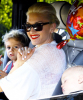 Gwen Stefani picture as she arrives to celebrate her 40th birthday at Cecconis Italian restaurants with family and friends in West Hollywood on on October 3rd 2009 14