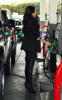 Kim Kardashian spotted at a gas station in Beverly Hills on October 5th 2009 1