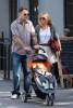 Sienna Miller and Jonny Lee Miller take his son Buster Timothy Miller for a walk in the West Village on October 5th 2009 3