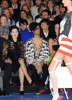 Sliimy with Katy Perry and Dita Von Teese at the Castelbajac Ready To Wear fashion show during Paris Fashion Week Spring Summer 2010 collection on October 6th 2009