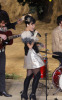 Lily Allen performs during the Chanel Ready to Wear fashion show for spring summer 2010 in Paris on October 6th 2009 1