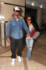 Christina Milian spotted with her husband The Dream at the airport on October 8th 2009 3