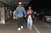 Christina Milian spotted with her husband The Dream at the airport on October 8th 2009 1