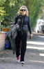 Geri Halliwell spotted walking near her home in North London on October 9th 2009 1