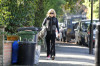 Geri Halliwell spotted walking near her home in North London on October 9th 2009 5