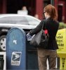 Julianne Moore spotted mailing a letter in New York City on September 29th 2009 1