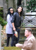 Katy Perry and Russell Brand spotted visiting Jim Morrison grave at Pere Lachaise cemetery on October 7th 2009 5