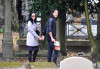 Katy Perry and Russell Brand spotted visiting Jim Morrison grave at Pere Lachaise cemetery on October 7th 2009 1