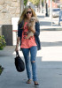 Ashley Tisdale seen while she takes her puppy dog Maui to the LA Studios in Hollywood on October 8th 2009 2