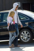 Ashley Tisdale spotted with her boyfriend Scott Speer as they arrive at Mos restaurant in Burbank on October 8th 2009 5