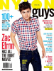 Zac Efron photo on the November 2009 cover of Nylon Guys magazine 1