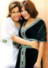 sherine Abdul Wahab and Samira Said together in a new studio photo 2