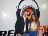 Maison from Egypt at a radio station during an interview 5