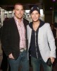 Stephen Gately with his husband Andrew Cowles at the 10000 BC VIP sceening held at the Empire cinema on March 9th 2008