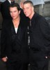 Stephen Gately and his partner Andrew Cowles attending The Bedrock Ball at the Natural History Museum on May 18th 2007