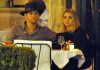 Ashley Olsen and Justin Bartha spotted as they have dinner in Paris on October 7th 2009 2