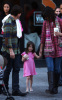 Tom Cruise and  Katie Holmes with their daughter Suri spotted together for a walk in Boston Massachusetts on October 11th 2009 9