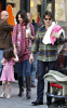 Tom Cruise and  Katie Holmes with their daughter Suri spotted together for a walk in Boston Massachusetts on October 11th 2009 7