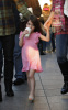 Suri Cruise spotted together with her parents for a walk in Boston Massachusetts on October 11th 2009 8