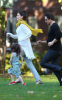 Tom Cruise and Katie Holmes with their daughter Suri at a park in Cambridge Massachusetts on October 10th 2009 4